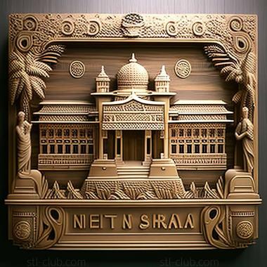 3D model Istana Negara in Singapore (STL)